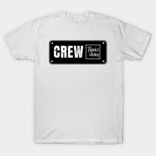 Crew Thanks Giving, Minimalist design T-Shirt